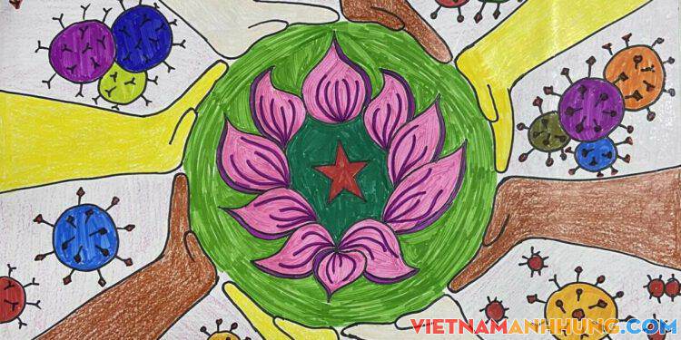 Nghị lực sống sau những bức tranh của bệnh nhi ung thư