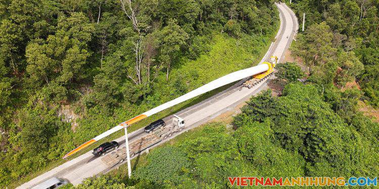 Nhiều tuyến đường xuống cấp sau thi công điện gió