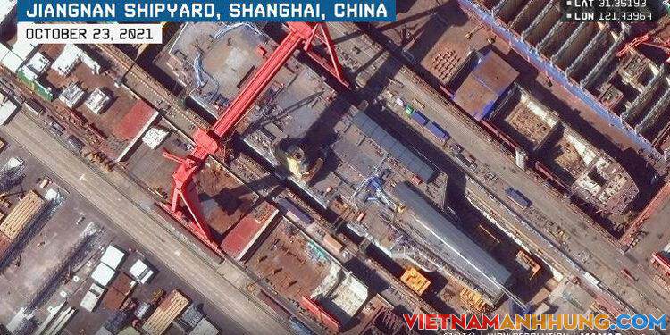 Phân tích ảnh vệ tinh hé lộ thời điểm Trung Quốc ra mắt tàu sân bay mới