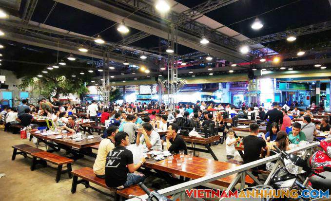 Quán ở vùng xanh và vàng được bán rượu, bia