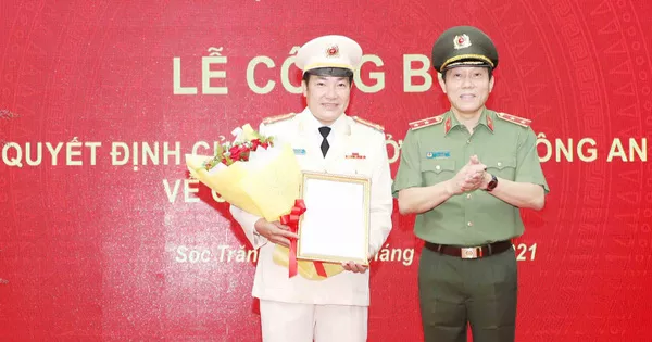 Công an tỉnh Sóc Trăng có tân giám đốc 50 tuổi