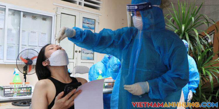 Phát hiện ca nhiễm Covid-19, chợ vải Ninh Hiệp đóng cửa