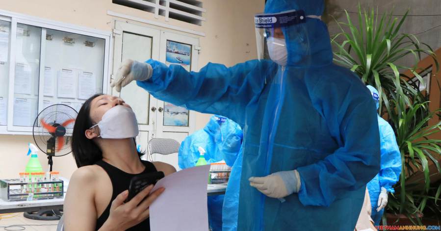 Phát hiện ca nhiễm Covid-19, chợ vải Ninh Hiệp đóng cửa