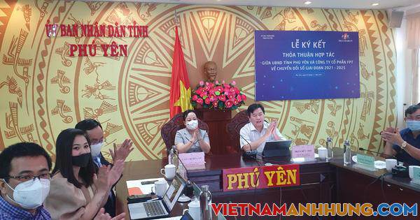 Tỉnh Phú Yên hợp tác với FPT thúc đẩy chuyển đổi số toàn diện