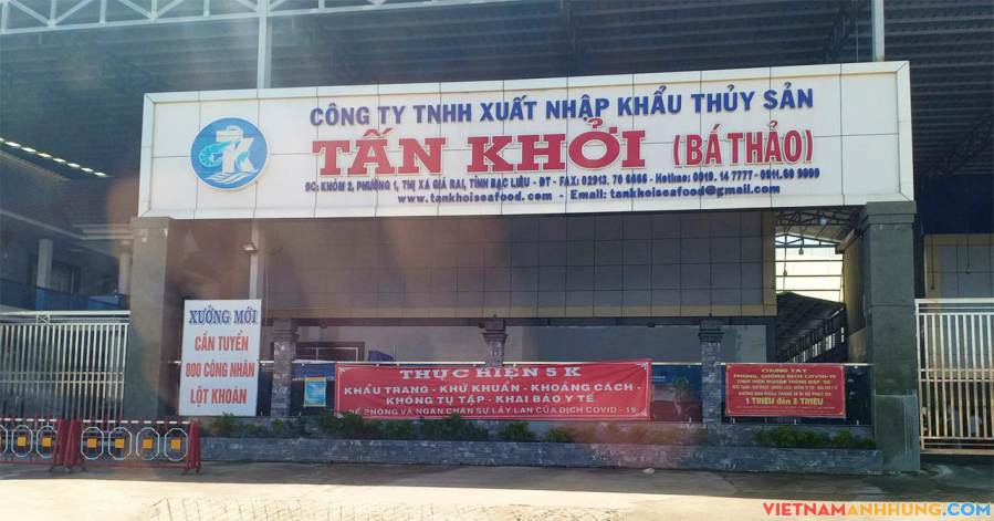 F0 bất ngờ xuất hiện trong công ty thuỷ sản ở TP Cần Thơ và Bạc Liêu