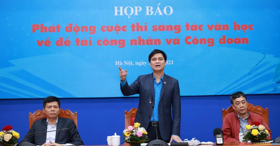 Phát động cuộc thi viết về chủ đề công nhân công đoàn