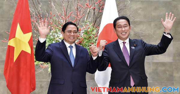 Thủ tướng Nhật Bản Kishida Fumio chủ trì lễ đón Thủ tướng Phạm Minh Chính