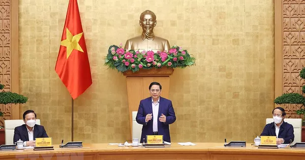 Thủ tướng Phạm Minh Chính chủ trì họp sau hơn 1 tháng triển khai Nghị quyết 128