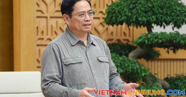 Thủ tướng Phạm Minh Chính chủ trì họp Chính phủ