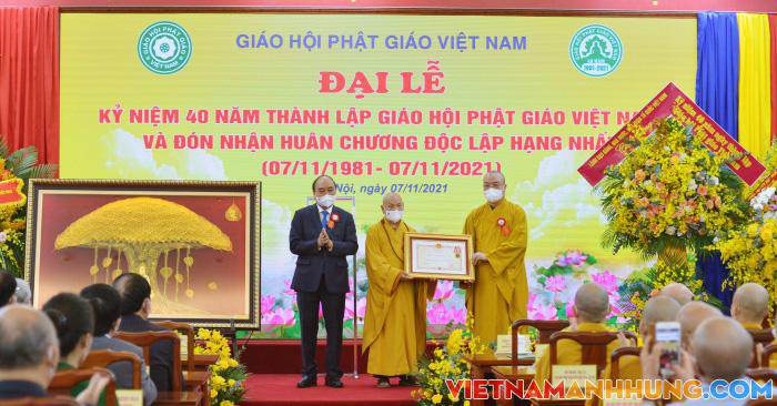 Đại lễ kỷ niệm 40 năm thành lập Giáo hội Phật giáo Việt Nam