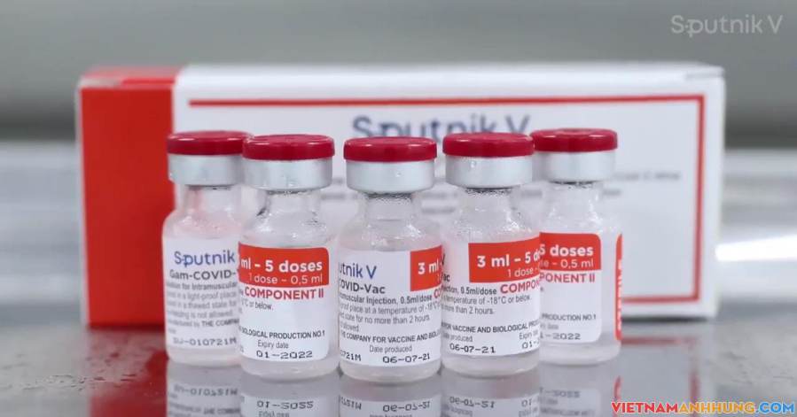 Vắc xin Sputnik V do Việt Nam sản xuất bao giờ được tiêm cho người dân?