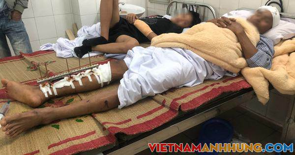 Nhóm côn đồ đi xuồng máy dùng dao, kiếm tấn công, truy sát 3 ngư dân