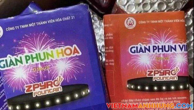 Pháo hoa Z121 cháy hàng