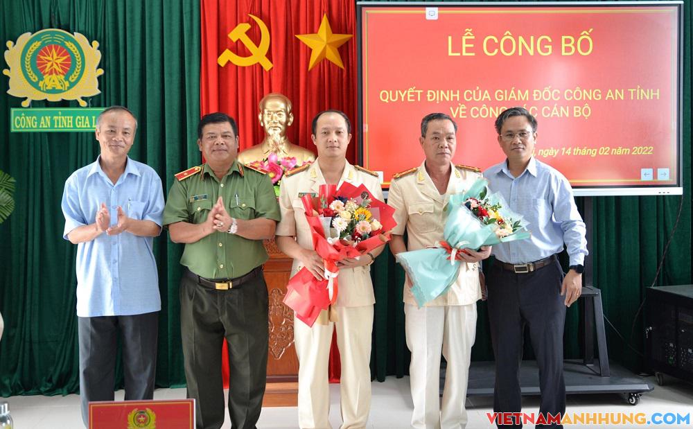 Trung tá Nguyễn Thành Huy giữ chức Trưởng Công an thị xã An Khê