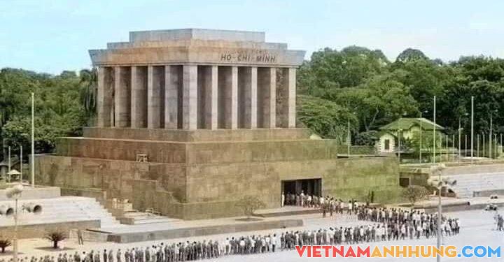 Hình ảnh hiếm về quá trình xây dựng Lăng Chủ tịch Hồ Chí Minh