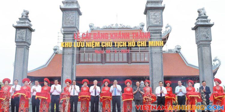 KHÁNH THÀNH KHU LƯU NIỆM CHỦ TỊCH HỒ CHÍ MINH TẠI THÁI BÌNH