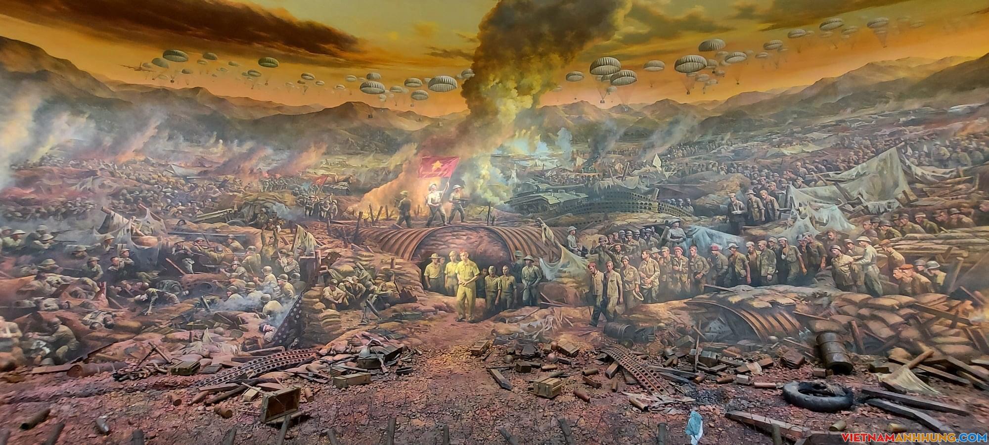 Ấn tượng tranh Panorama tái hiện chiến thắng Điện Biên
