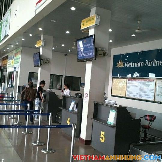 Gia Lai: Hành khách đã có thể check-in online tại sân bay Pleiku