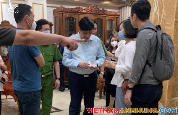 Cảnh sát xuất hiện tại nhà ông Nguyễn Thanh Long