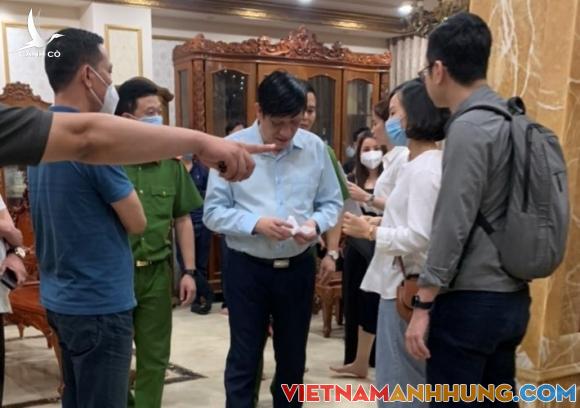 Cảnh sát xuất hiện tại nhà ông Nguyễn Thanh Long