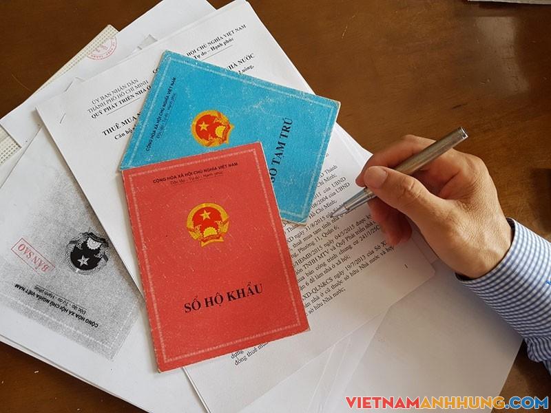 NHỮNG LƯU Ý TRƯỚC KHI SỔ HỘ KHẨU GIẤY BỊ THU HỒI