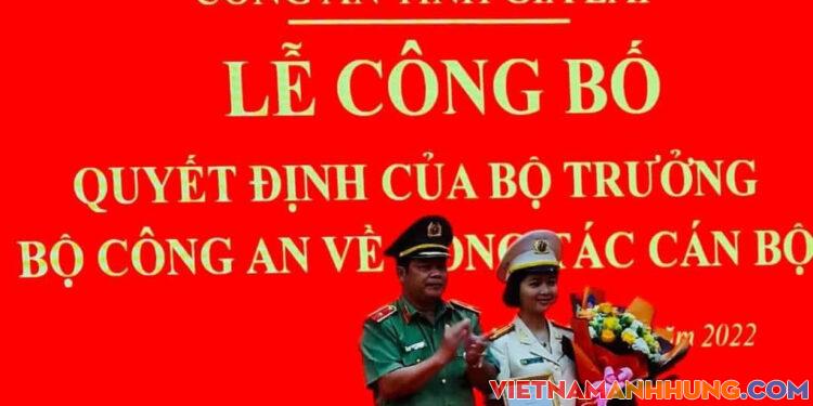 Chúc mừng Trung tá Ksor H’ Bơ Khăp giữ chức Phó Giám đốc công an tỉnh Gia Lai