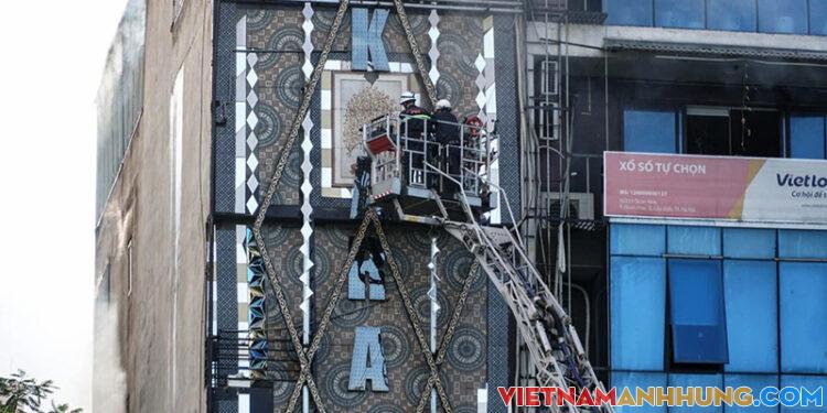 Thăng cấp bậc hàm đối với 3 CBCS Cảnh sát dũng cảm hy sinh khi chữa cháy