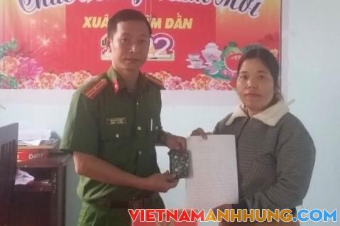 Hành động đẹp, ý nghĩa của cán bộ Công an xã