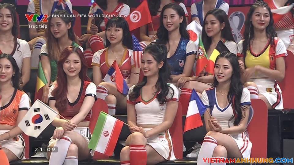 VTV đã tiếp thu ý kiến của dư luận, cắt bỏ phần bình luận của các hot girl World Cup