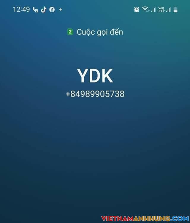 CẢNH GIÁC VỚI NHỮNG CUỘC GỌI ĐẾN VỚI NHỮNG CÁI TÊN LẠ NHƯ: YDK, DQ, HI, KP…