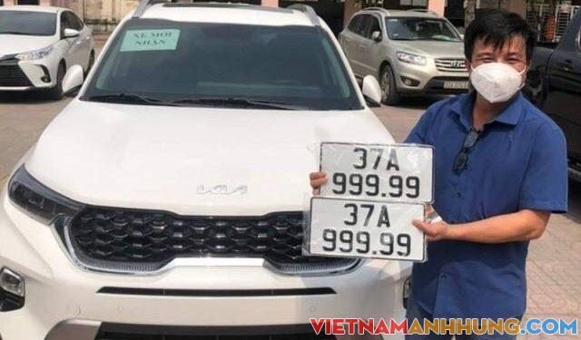 Chính thức cho đấu giá biển số xe ô tô, giá khởi điểm từ 40 triệu đồng