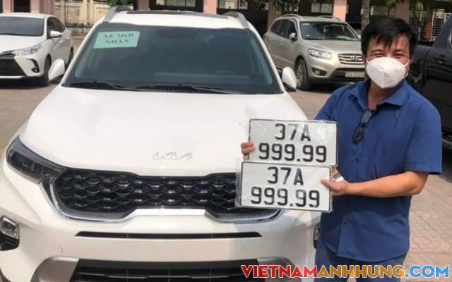 Chính thức cho đấu giá biển số xe ô tô, giá khởi điểm từ 40 triệu đồng