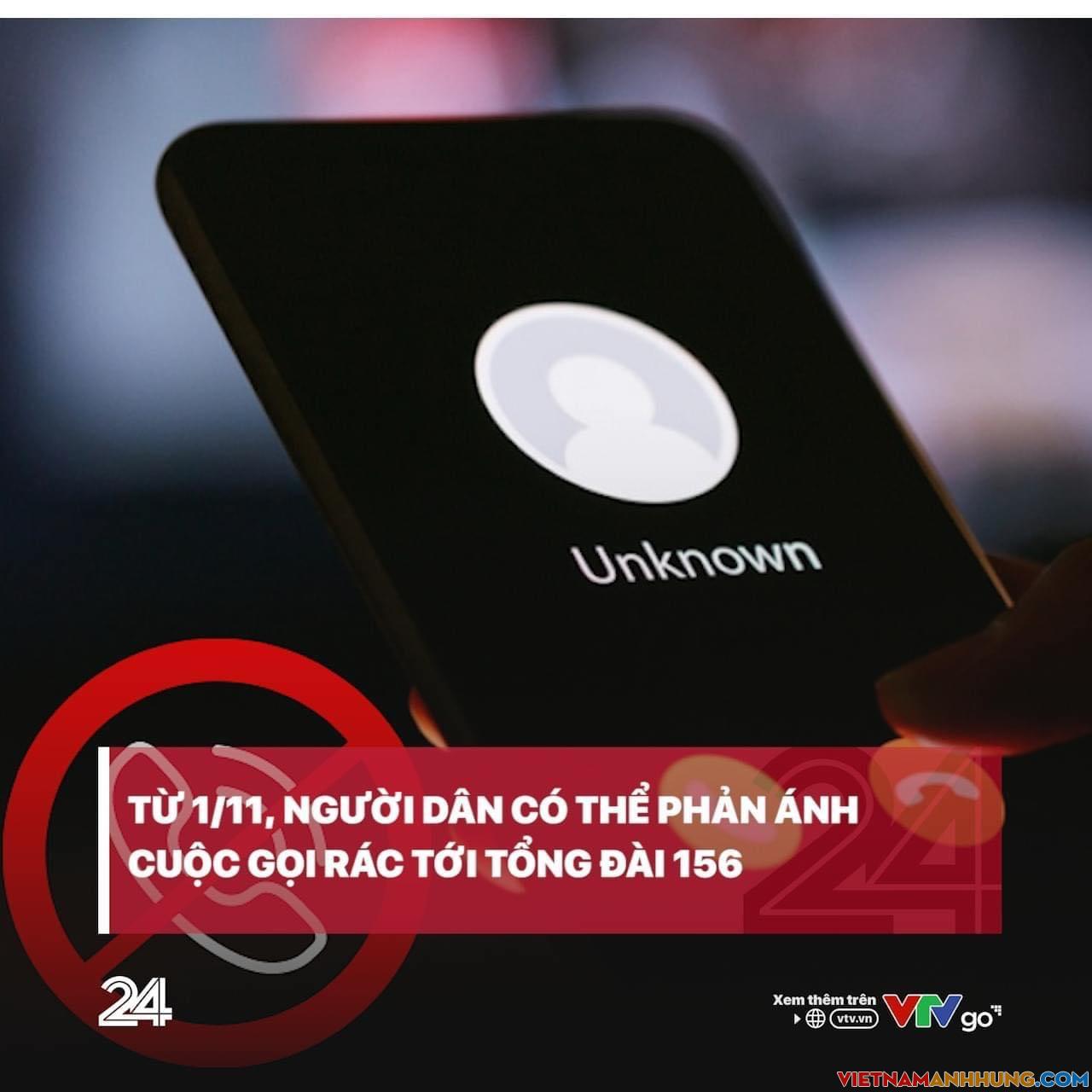Từ 1/11 người dân có thể phản ánh cuộc gọi rác đến tổng đài 156