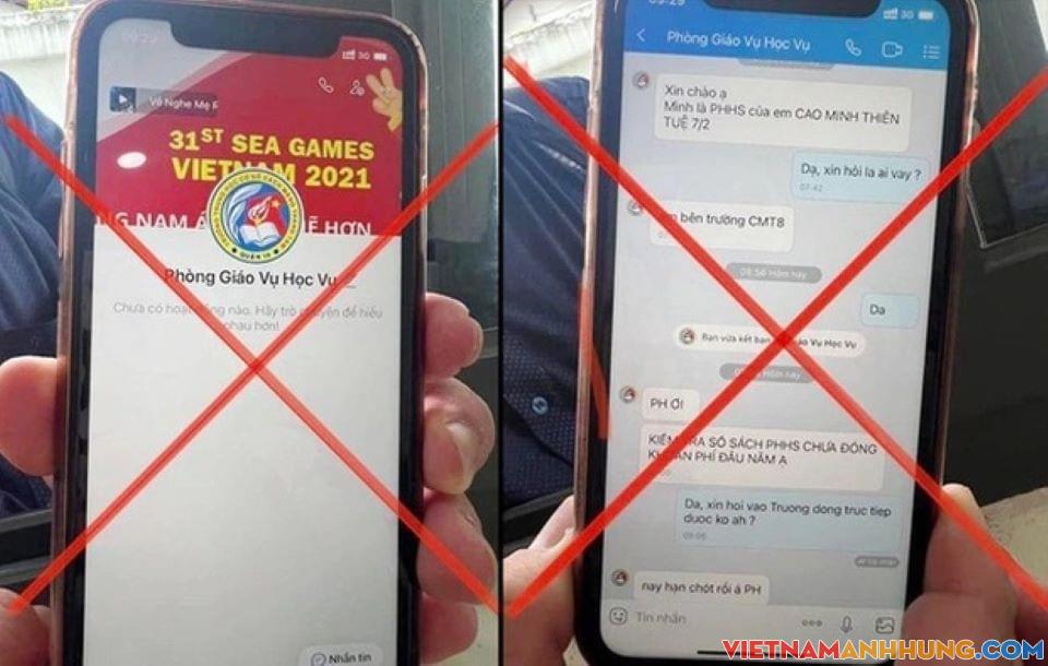 CÁC CHÁU SINH VIÊN, PHỤ HUYNH CẢNH GIÁC