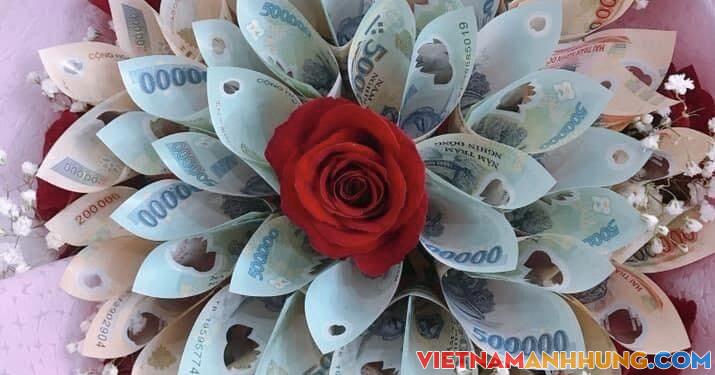 CẢNH BÁO KHẢ NĂNG VI PHẠM PHÁP LUẬT KHI SỬ DỤNG TIỀN LÀM HOA TẶNG