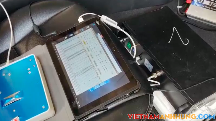 Dùng thiết bị gắn trên ô tô, đi tới đâu phát tin nhắn rác tới đó