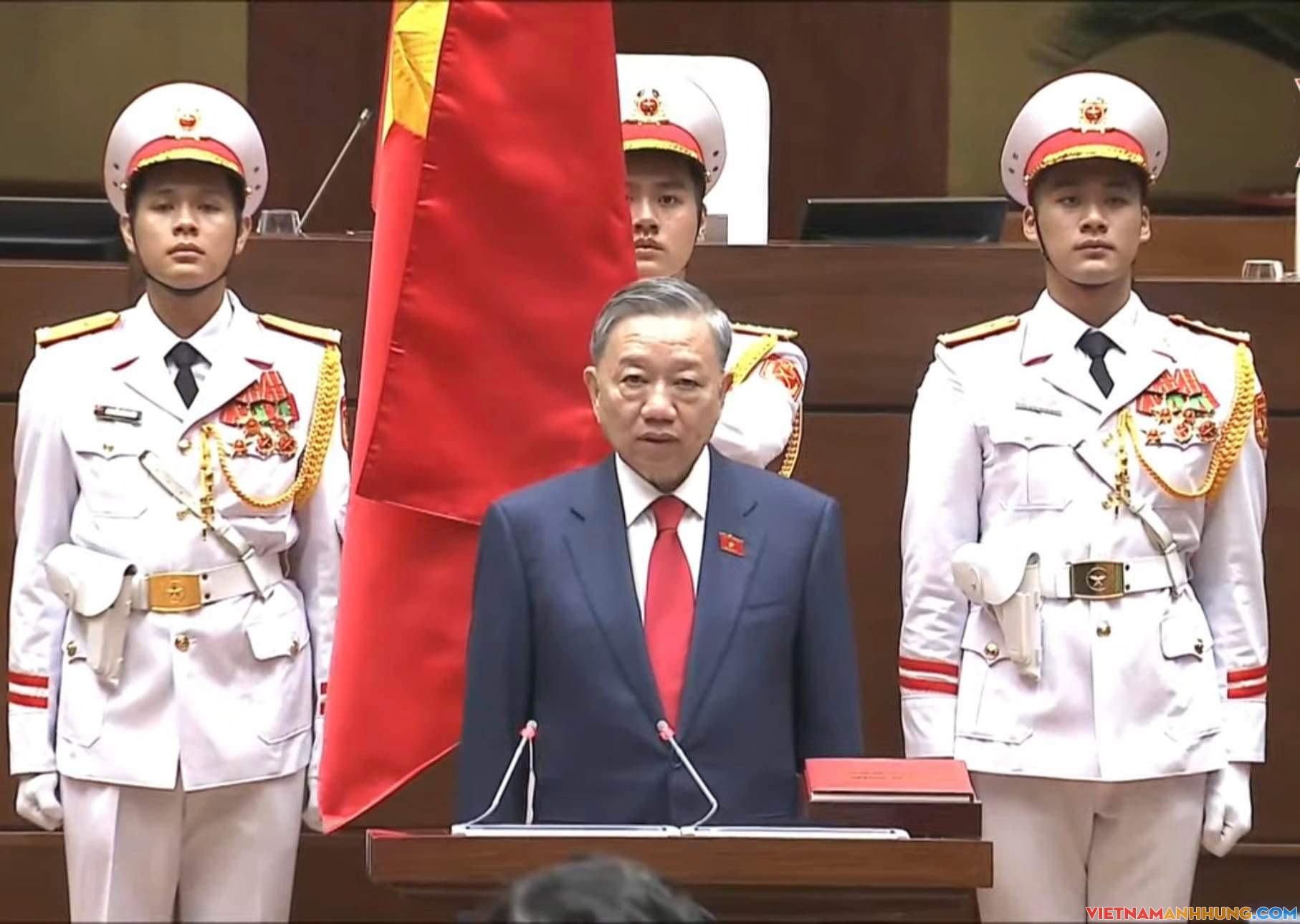 Quốc hội bầu Đại tướng Tô Lâm làm Chủ tịch nước